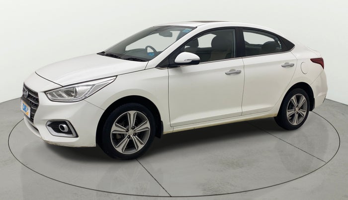 2019 Hyundai Verna 1.6 VTVT SX O, Petrol, Manual, 34,916 km, Left Front Diagonal