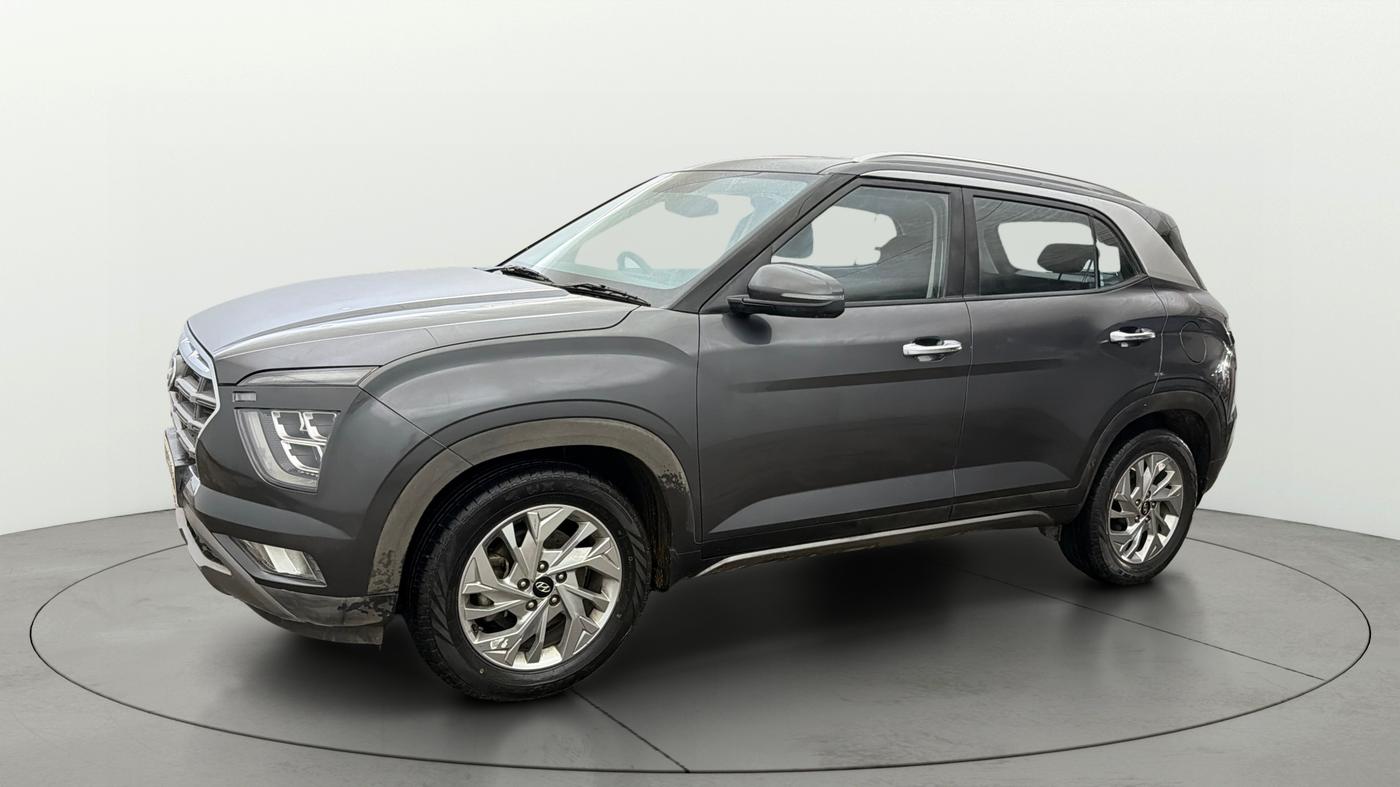 2021 Hyundai Creta SX 1.5 DIESEL, Diesel, Manual, 62,107 km, Left Front Diagonal