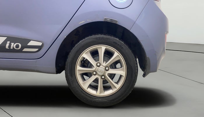 2016 Hyundai Grand i10 ASTA (O) AT 1.2 KAPPA VTVT, Petrol, Automatic, 28,318 km, Left Rear Wheel