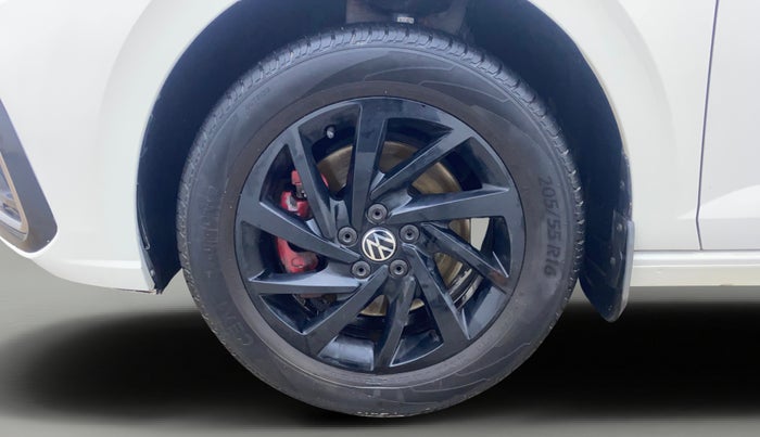 2022 Volkswagen VIRTUS GT PLUS TSI 1.5 EVO DSG, Petrol, Automatic, 16,677 km, Left Front Wheel