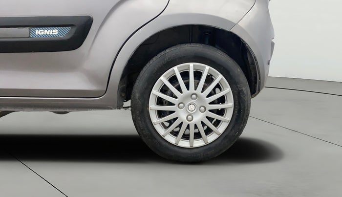 2017 Maruti IGNIS DELTA 1.2, Petrol, Manual, 1,13,927 km, Left Rear Wheel