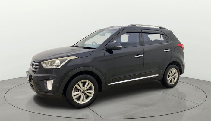 2017 Hyundai Creta SX PLUS 1.6 DIESEL, Diesel, Manual, 1,00,287 km, Left Front Diagonal