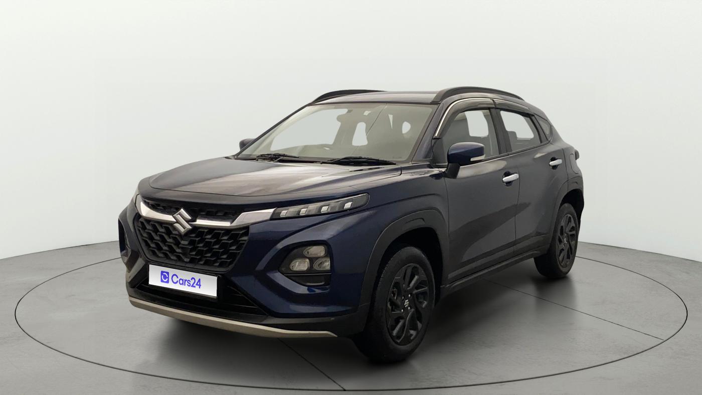 2024 Maruti FRONX DELTA PLUS 1.2L AGS, Petrol, Automatic, 28,137 km, Left Front Diagonal