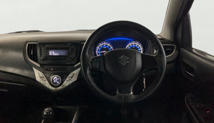 2016 Maruti Baleno DELTA PETROL 1.2, Petrol, Manual, 43,646 km, Steering Wheel Close Up