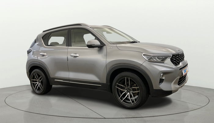 2020 KIA SONET HTX 1.0 IMT, Petrol, Manual, 40,955 km, Right Front Diagonal