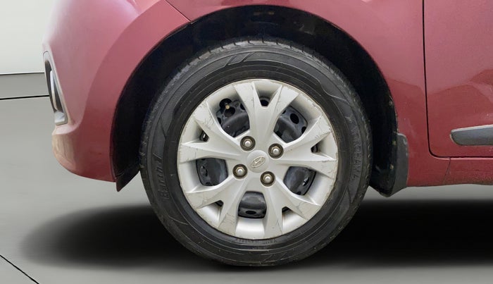 2016 Hyundai Grand i10 SPORTZ 1.2 KAPPA VTVT, Petrol, Manual, 70,780 km, Left Front Wheel