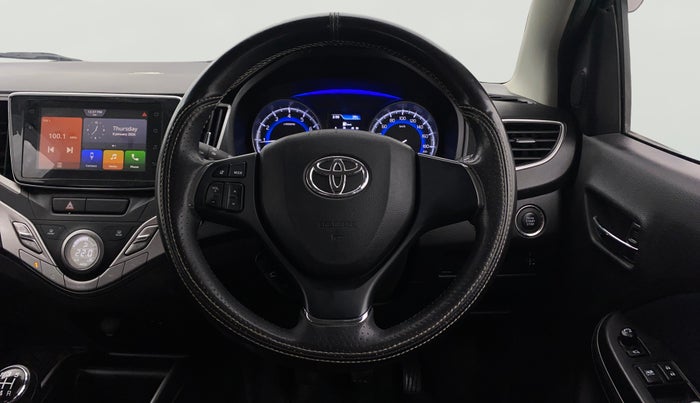 2021 Toyota Glanza G, Petrol, Manual, 37,179 km, Steering Wheel Close Up