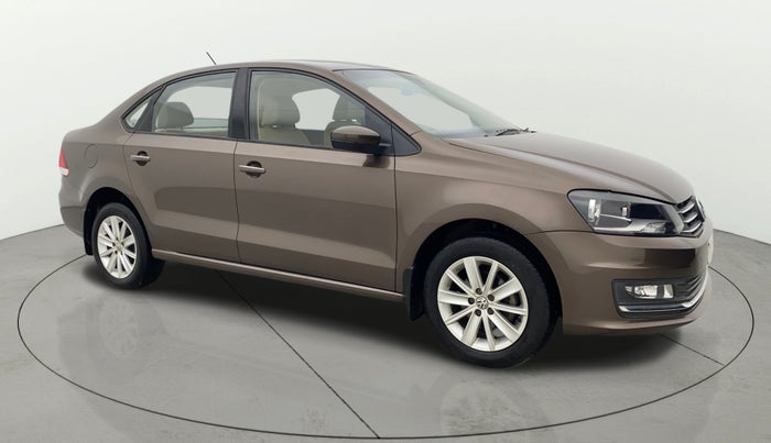 2017 Volkswagen Vento HIGHLINE 1.6 MPI, Petrol, Manual, 17,171 km, Right Front Diagonal