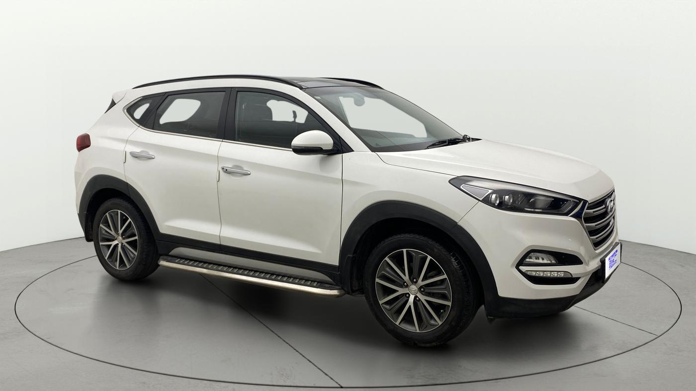 2019 Hyundai Tucson GLS 2WD AT PETROL, Petrol, Automatic, 79,823 km, Right Front Diagonal