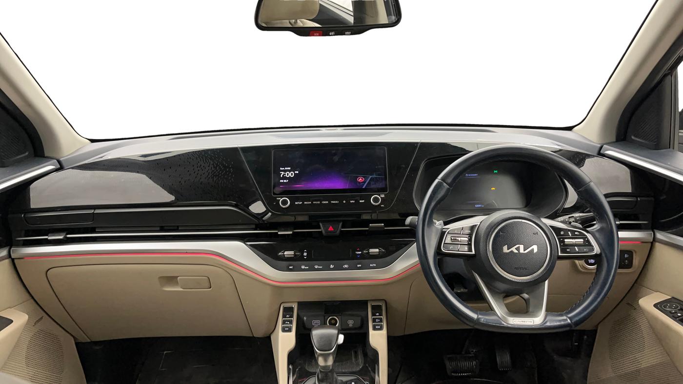 2022 KIA CARENS LUXURY PLUS 1.4 PETROL DCT 7 STR, Petrol, Automatic, 63,105 km, Dashboard