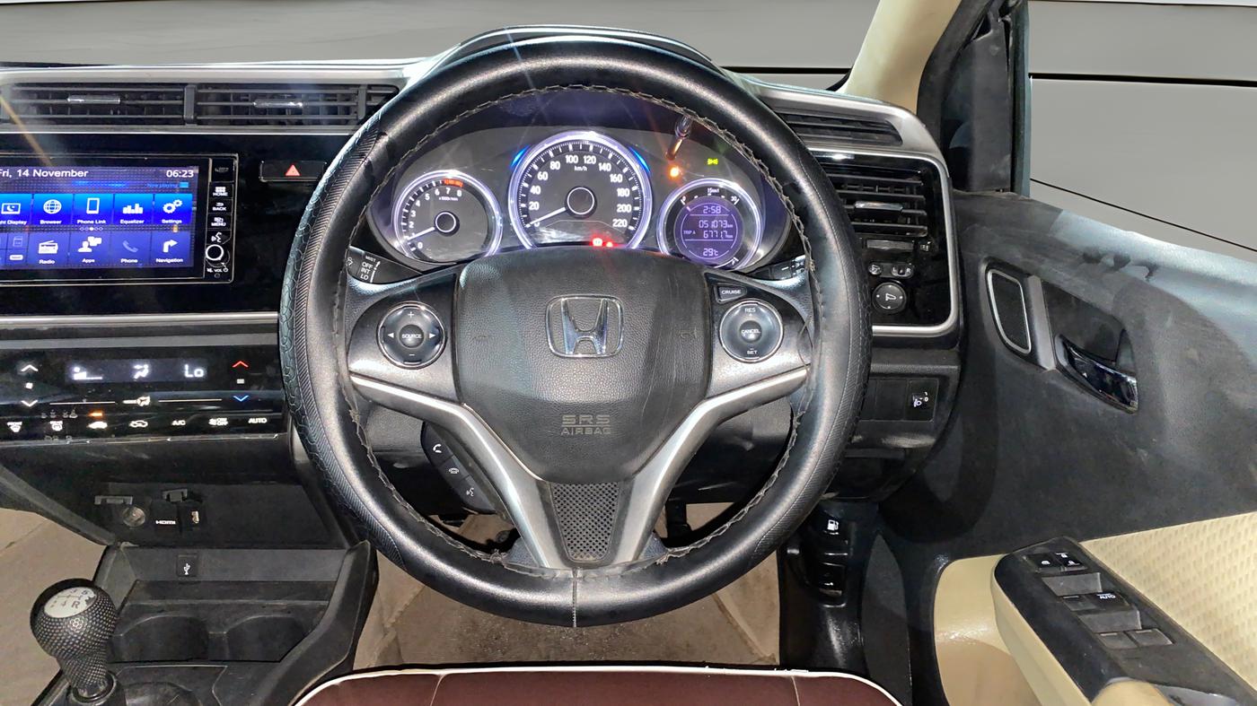 2019 Honda City V MT PETROL, Petrol, Manual, 51,127 km, Steering Wheel Close Up