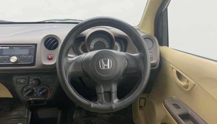 2013 Honda Brio EX MT, Petrol, Manual, 53,389 km, Steering Wheel Close Up