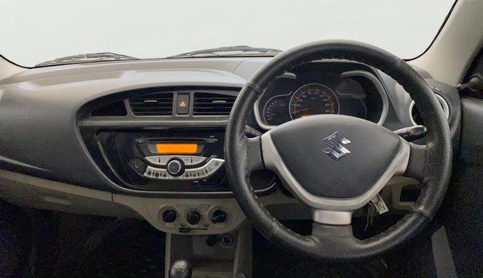 2015 Maruti Alto K10 VXI, Petrol, Manual, 35,243 km, Steering Wheel Close Up