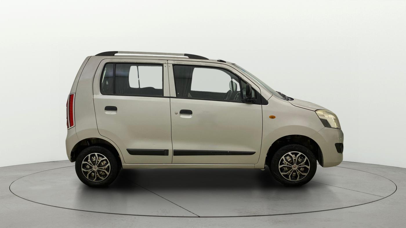 2014 Maruti Wagon R 1.0 LXI CNG, CNG, Manual, 77,391 km, Right Side View
