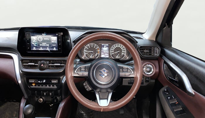 2024 Maruti Grand Vitara DELTA SMART HYBRID, Petrol, Manual, 9,538 km, Steering Wheel Close Up