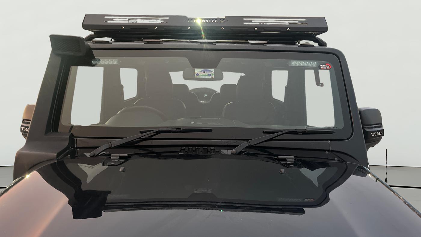 2022 Mahindra Thar LX PETROL HT 4WD AT, Petrol, Automatic, 18,289 km, Front Windshield