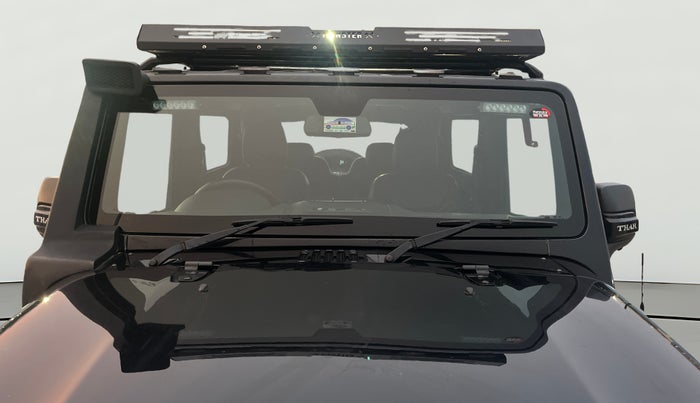 2022 Mahindra Thar LX PETROL HT 4WD AT, Petrol, Automatic, 18,289 km, Front Windshield