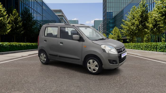 2017 Maruti Wagon R 1.0 VXI AMT, Petrol, Automatic, 28,900 km, Right Front Diagonal