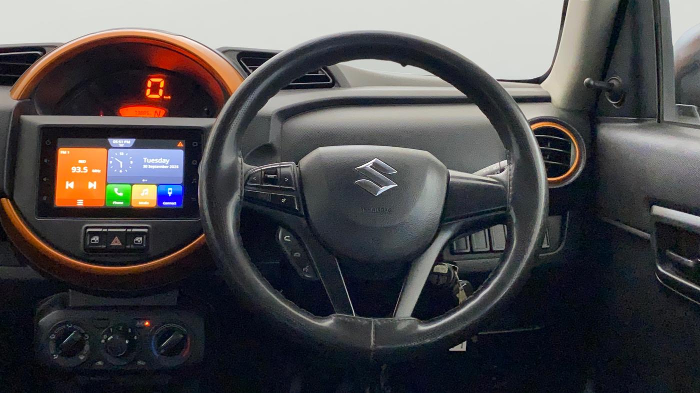 2021 Maruti S PRESSO VXI PLUS AMT, Petrol, Automatic, 73,896 km, Steering Wheel Close Up