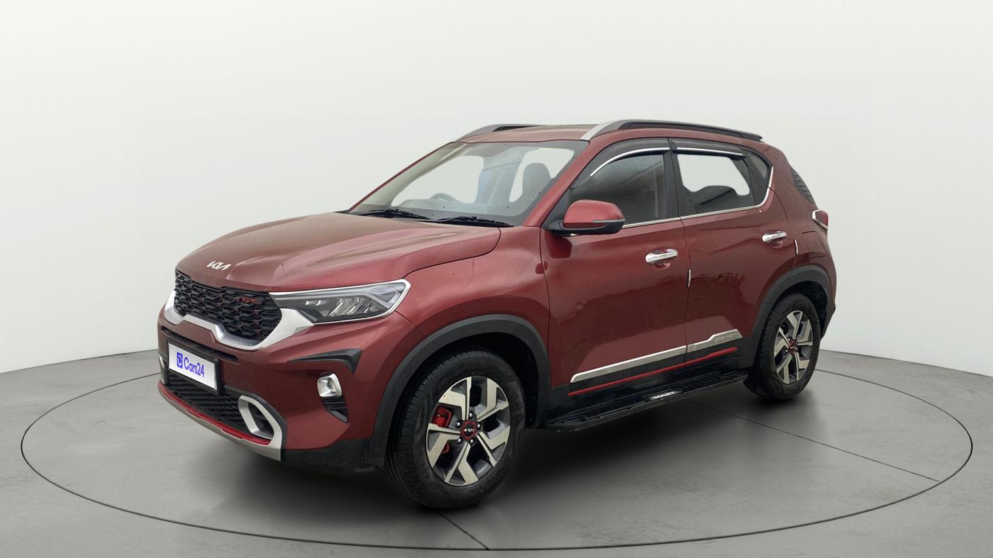 2023 KIA SONET GTX PLUS 1.0 IMT, Petrol, Manual, 8,861 km, Left Front Diagonal