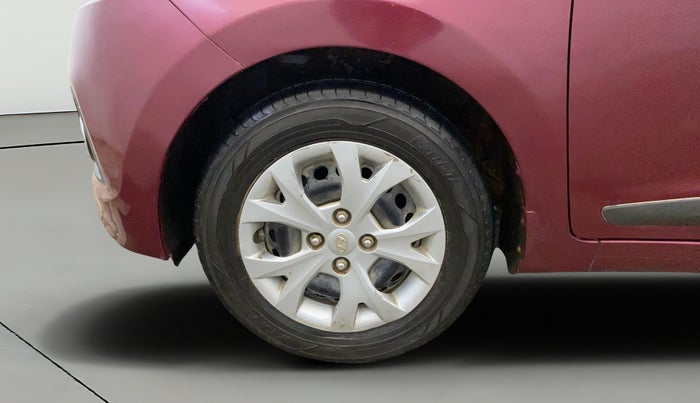 2016 Hyundai Grand i10 SPORTZ 1.2 KAPPA VTVT, Petrol, Manual, 43,513 km, Left Front Wheel