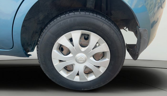 2014 Nissan Micra Active XV, Petrol, Manual, 1,45,363 km, Left Rear Wheel