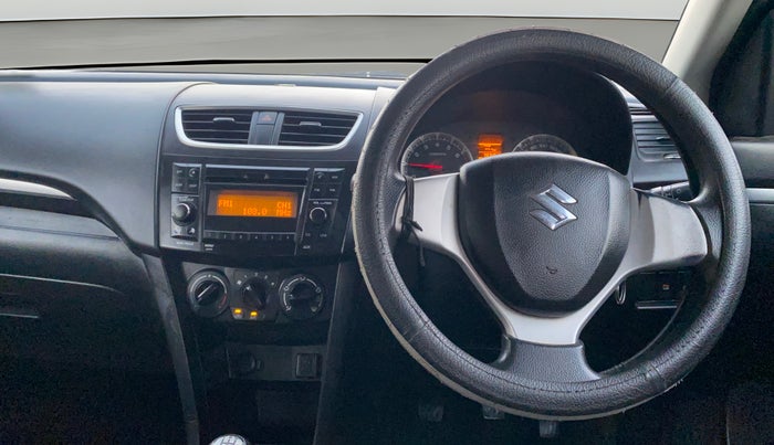 2015 Maruti Swift VXI, Petrol, Manual, 73,731 km, Steering Wheel Close Up