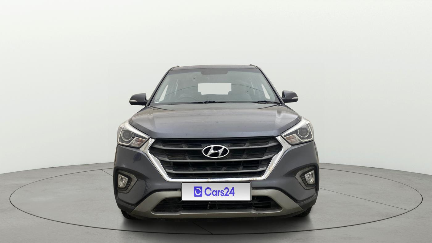 2019 Hyundai Creta SX AT 1.6 PETROL, Petrol, Automatic, 73,172 km, Front