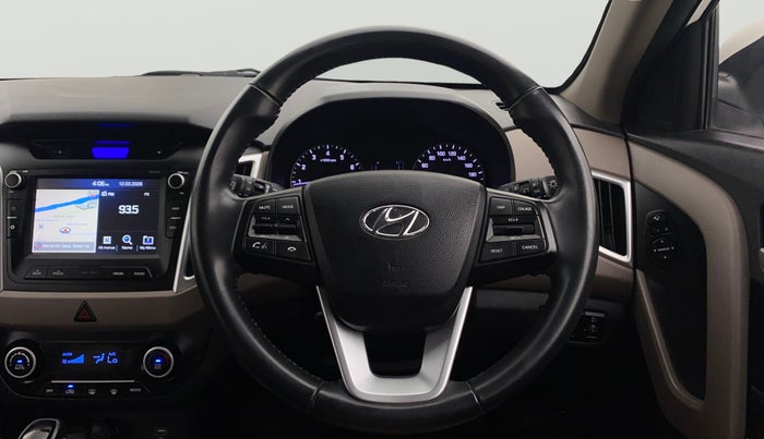 2019 Hyundai Creta SX AT 1.6 PETROL, Petrol, Automatic, 58,767 km, Steering Wheel Close Up