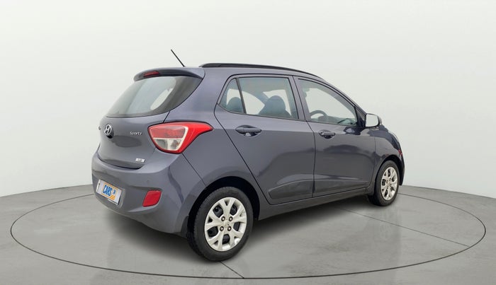 2016 Hyundai Grand i10 SPORTZ 1.2 KAPPA VTVT, Petrol, Manual, 81,209 km, Right Back Diagonal