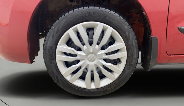2014 Maruti Wagon R 1.0 VXI, Petrol, Manual, 75,905 km, Left Front Wheel