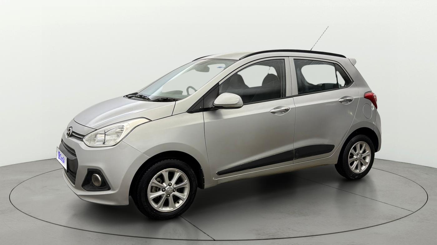 2016 Hyundai Grand i10 ASTA AT 1.2 KAPPA VTVT, Petrol, Automatic, 65,031 km, Left Front Diagonal