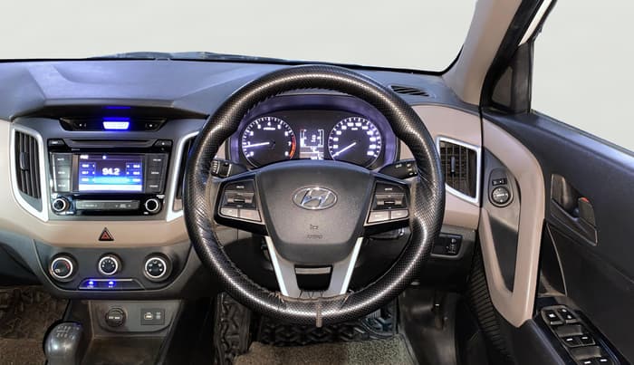 2018 Hyundai Creta E PLUS 1.6 PETROL, Petrol, Manual, 58,909 km, Steering Wheel Close Up