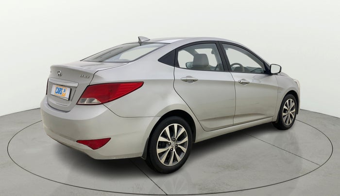 2017 Hyundai Verna 1.6 VTVT SX, Petrol, Manual, 35,102 km, Right Back Diagonal