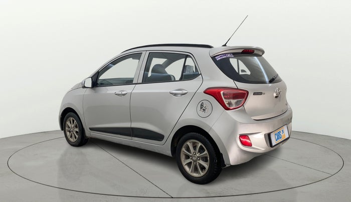 2015 Hyundai Grand i10 ASTA (O) 1.2 KAPPA VTVT, Petrol, Manual, 71,429 km, Left Back Diagonal