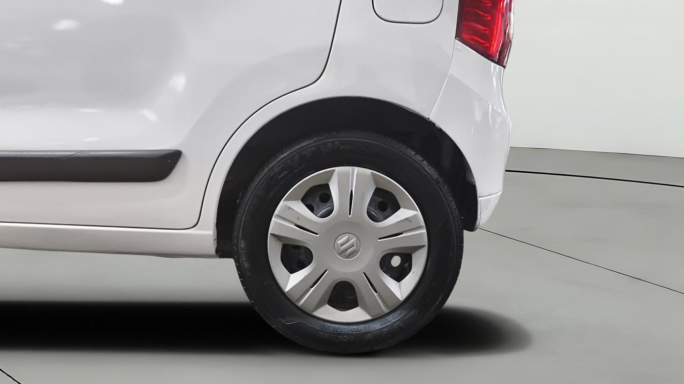 2017 Maruti Wagon R 1.0 VXI, CNG, Manual, 1,12,763 km, Left Rear Wheel