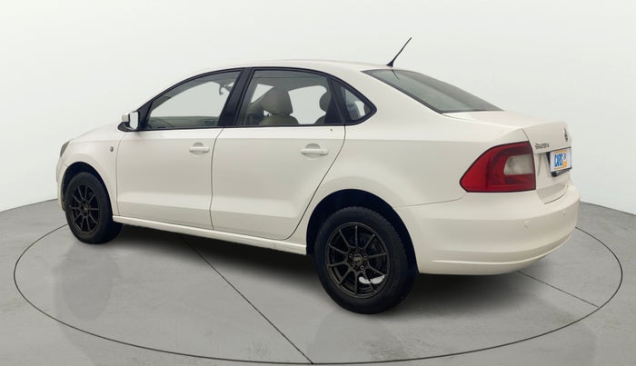 2013 Skoda Rapid AMBITION 1.6 TDI CR MT PLUS, Diesel, Manual, 81,509 km, Left Back Diagonal