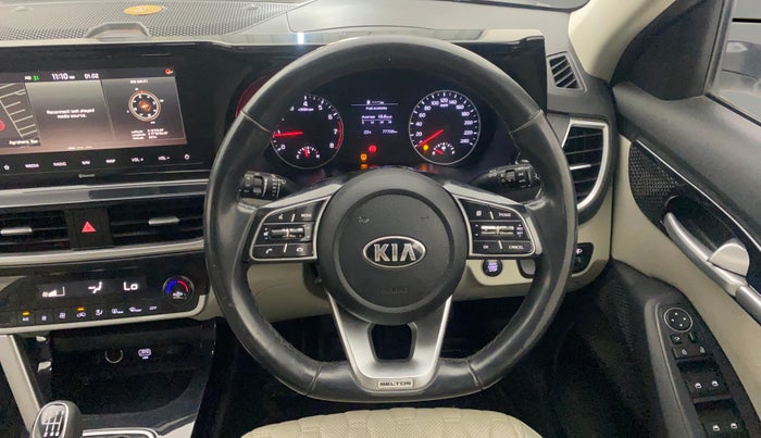 2021 KIA SELTOS HTX 1.5 PETROL, Petrol, Manual, 77,664 km, Steering Wheel Close Up