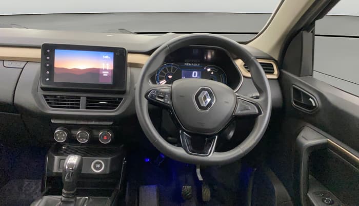 2021 Renault Kiger RXT AMT, Petrol, Automatic, 41,063 km, Steering Wheel Close Up