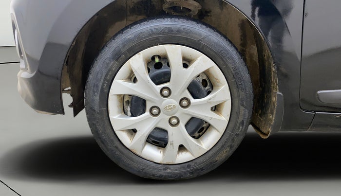 2014 Hyundai Grand i10 SPORTZ 1.2 KAPPA VTVT, Petrol, Manual, 71,303 km, Left Front Wheel