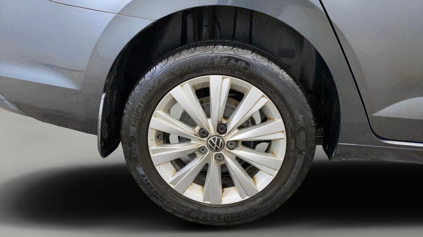 2022 Volkswagen VIRTUS HIGHLINE TSI 1.0 AT, Petrol, Automatic, 37,536 km, Right Rear Wheel
