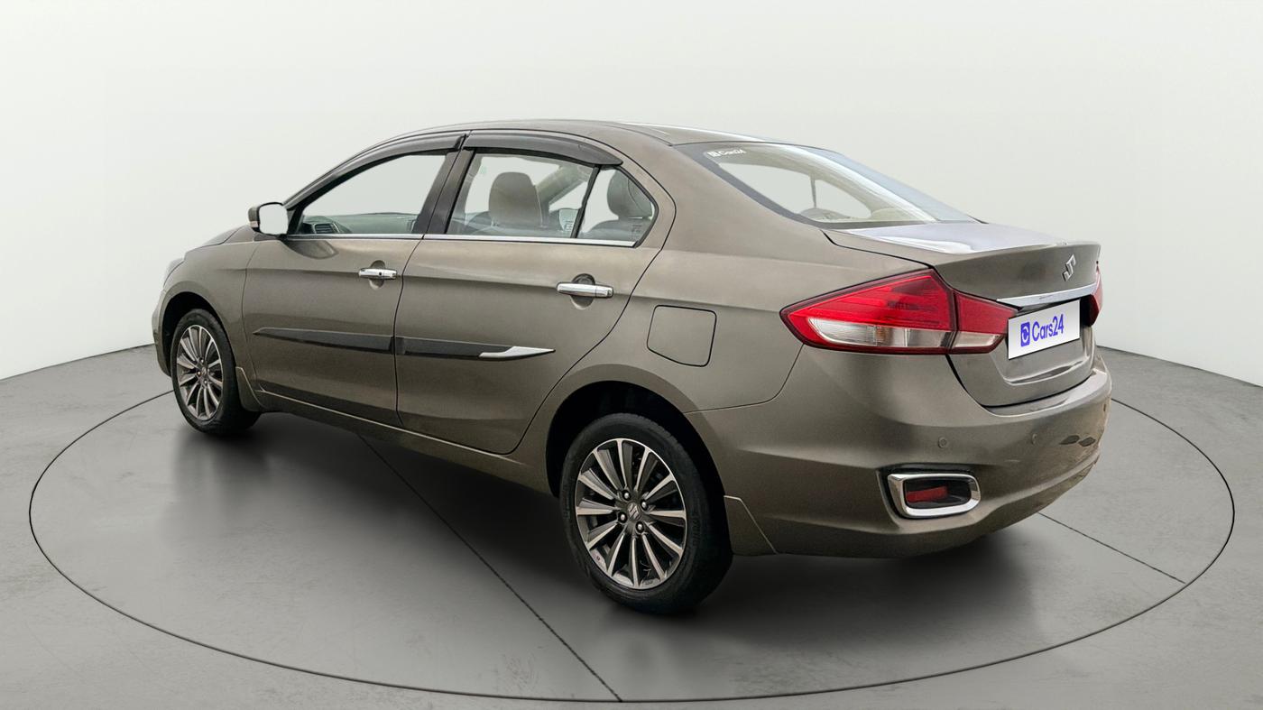 2019 Maruti Ciaz ALPHA 1.5 SHVS PETROL, Petrol, Manual, 1,05,643 km, Left Back Diagonal