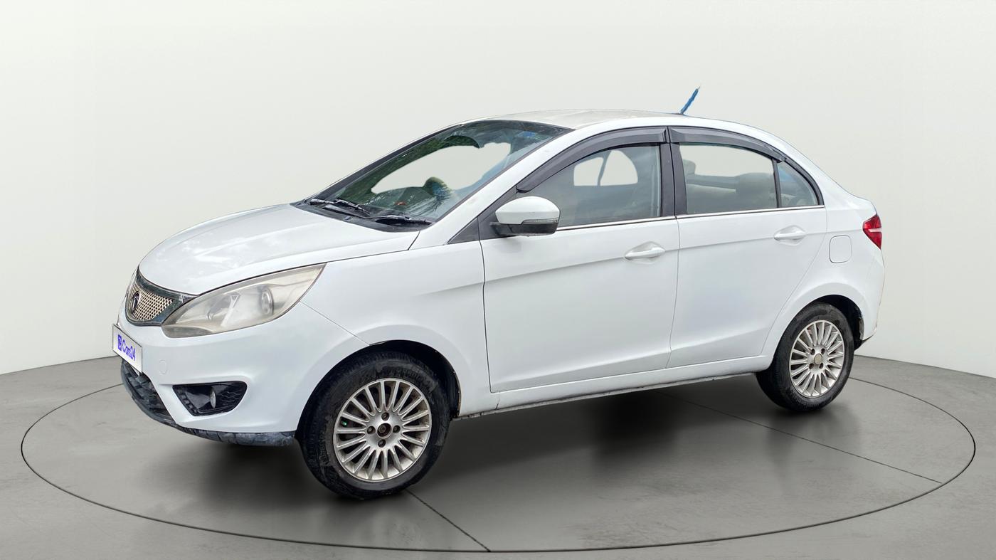 2015 Tata Zest XT PETROL, Petrol, Manual, 1,20,459 km, Left Front Diagonal