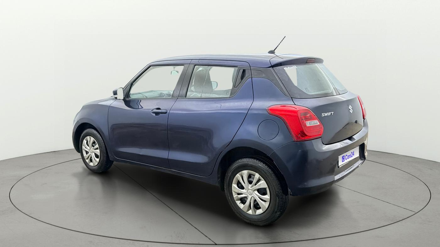 2019 Maruti Swift VXI AMT, Petrol, Automatic, 52,870 km, Left Back Diagonal