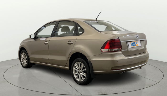 2016 Volkswagen Vento HIGHLINE 1.6 MPI, Petrol, Manual, 36,943 km, Left Back Diagonal