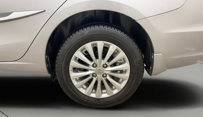 2018 Maruti Ciaz ZETA 1.5 SHVS MT PETROL, Petrol, Manual, 93,365 km, Left Rear Wheel