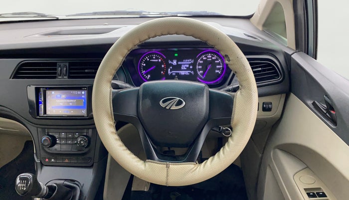 2018 Mahindra MARAZZO M2 7STR, Diesel, Manual, 1,15,675 km, Steering Wheel Close Up