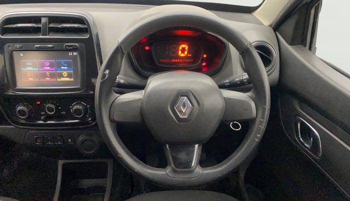 2018 Renault Kwid RXT 0.8 (O), Petrol, Manual, 34,193 km, Steering Wheel Close Up
