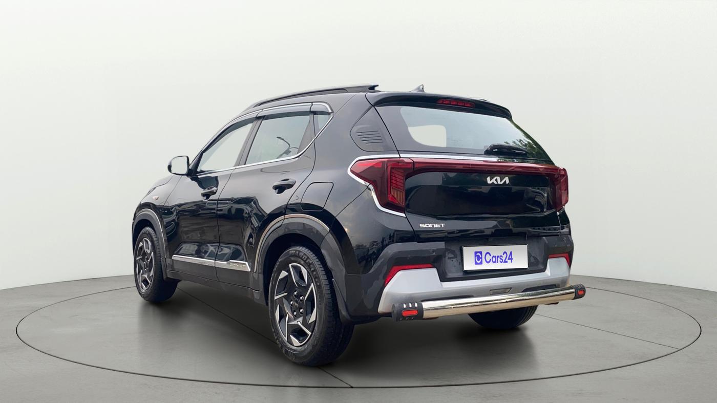 2024 KIA SONET HTK (O) 1.2 Petrol MT, Petrol, Manual, 1,862 km, Left Back Diagonal