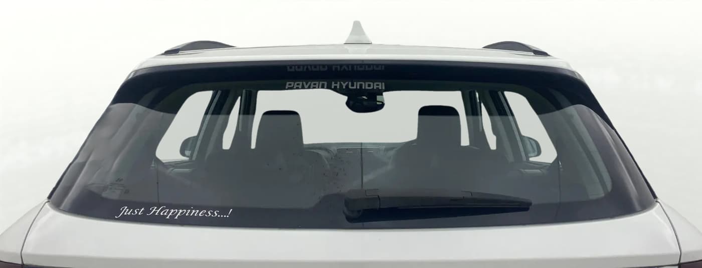 2023 Hyundai Creta SX (O) 1.4 TURBO DCT, Petrol, Automatic, 26,136 km, Rear Windshield